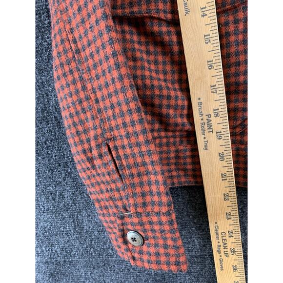 Faherty Women’s Jacket Wool Blend Corduroy Plaid Size Small - Picture 13 of 14